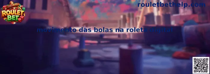 Movimento das bolas na roleta digital