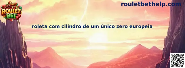 Roleta com cilindro de um único zero europeia