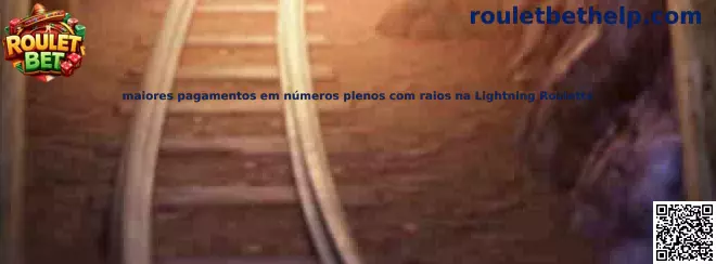 Mayores pagos en números plenos con rayos en Lightning Roulette