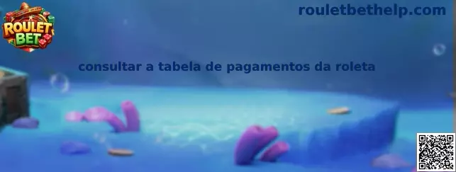 Consultar a tabela de pagamentos da roleta