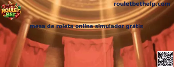 Mesa de roleta online simulador grátis