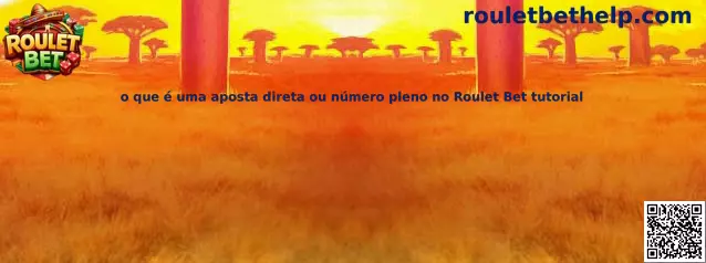 Explicación de apuesta directa o número pleno en Roulet Bet tutorial