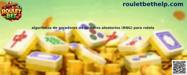 Algoritmos RNG para roleta
